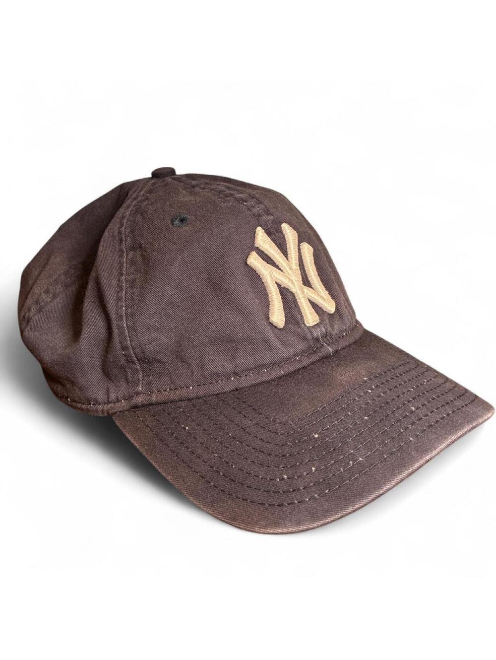New York Yankees Brown Fall Hat Men's Adjustable Baseballcap